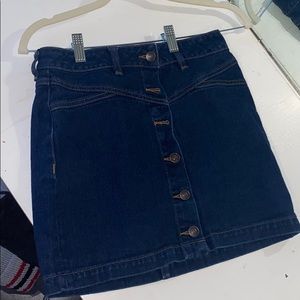 Pacsun denim size 26 jean skirt